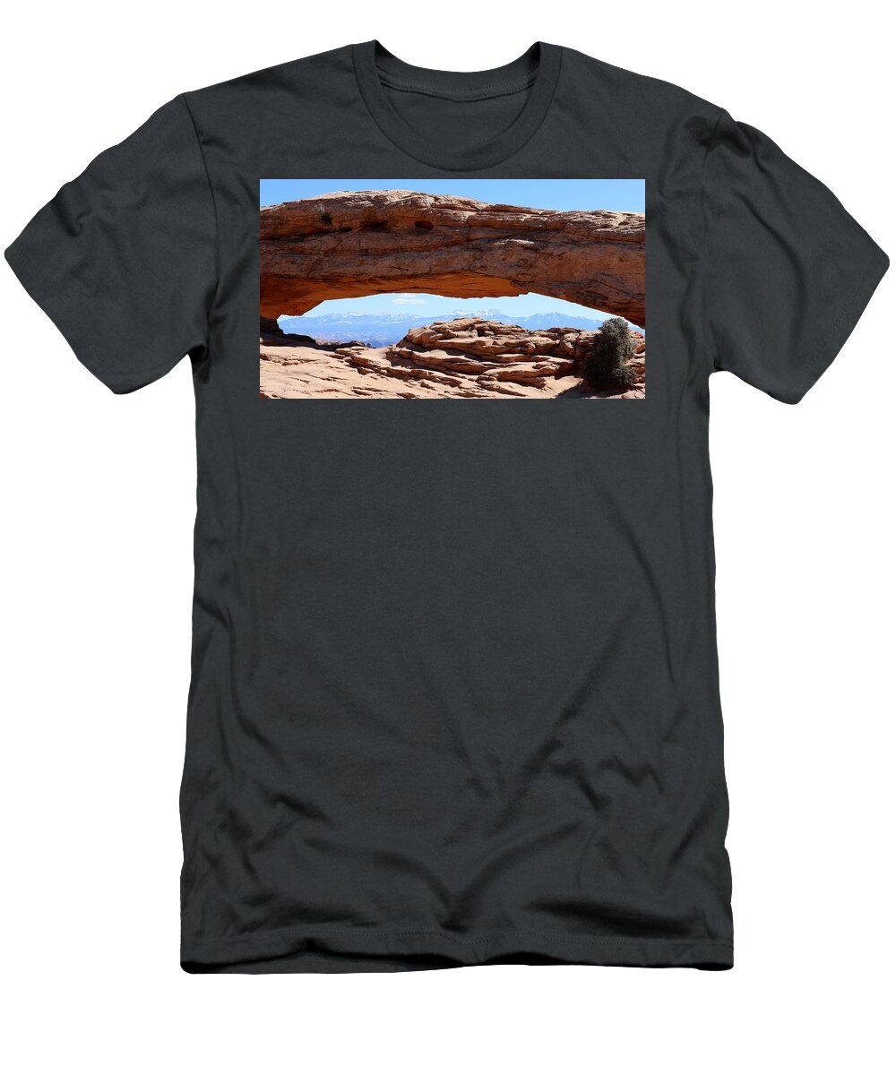 Canyonlands National Park T-Shirt featuring the photograph Mesa Arch by Christy Pooschke