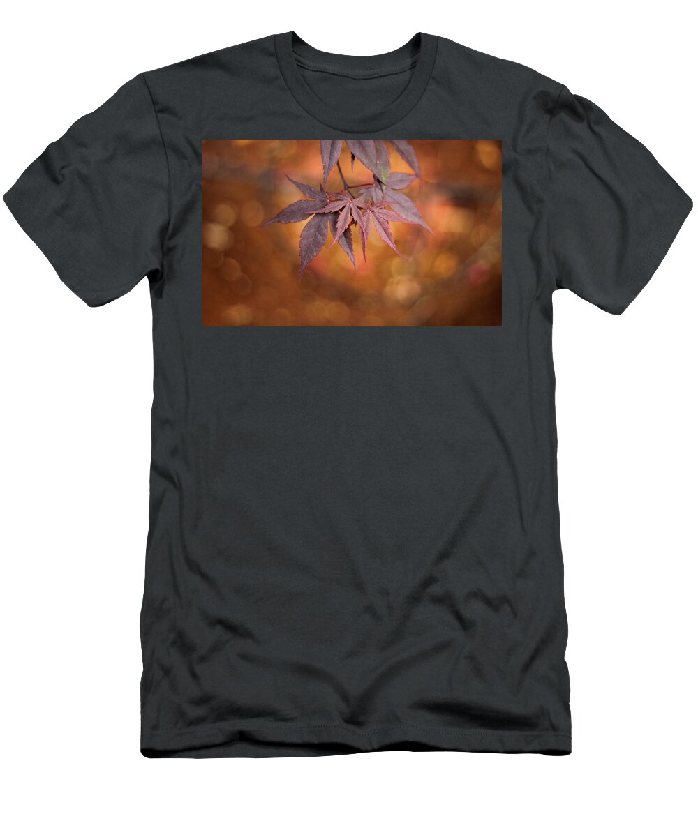 Leaves T-Shirt featuring the photograph Mesmerize by Viviana Nadowski