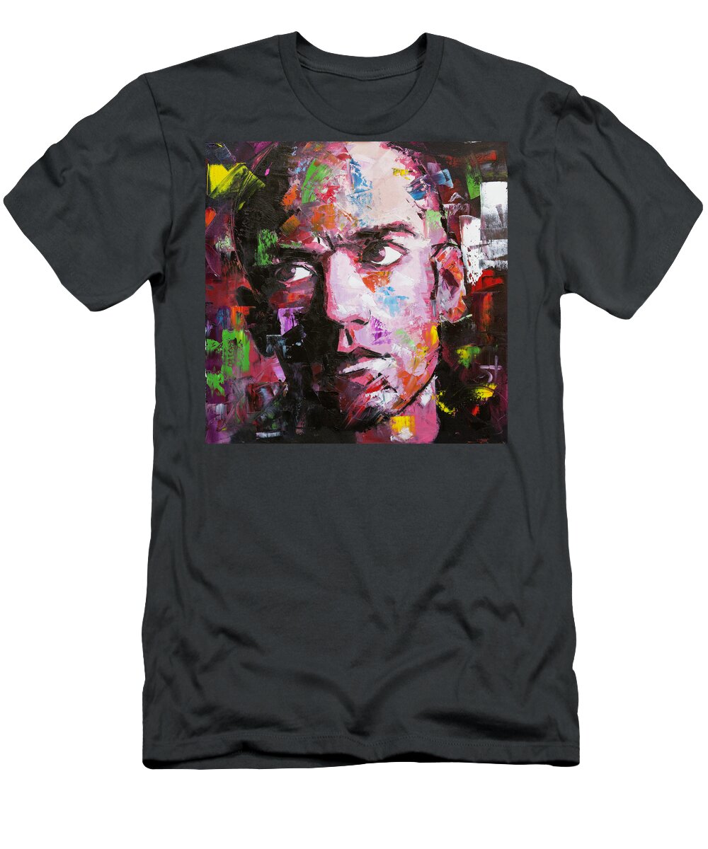 Michael Stipe T-Shirt featuring the painting Michael Stipe by Richard Day
