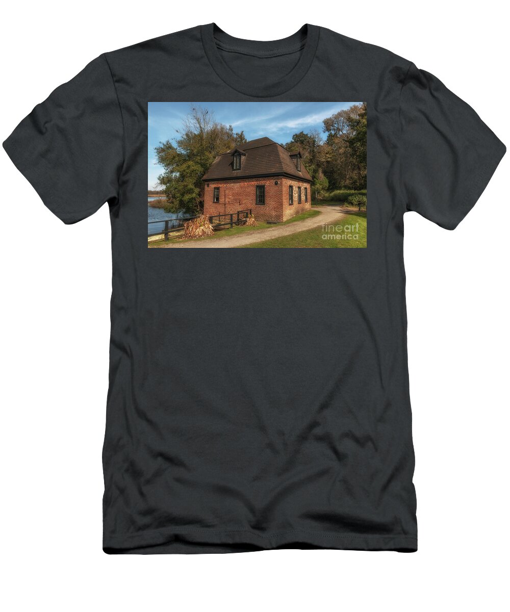 Middleton T-Shirt featuring the photograph Middleton Rice Mill XV by Dale Powell
