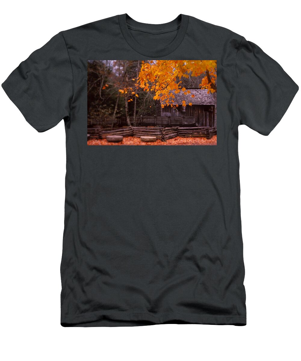 Fine Art T-Shirt featuring the photograph Millers Fall by Rodney Lee Williams