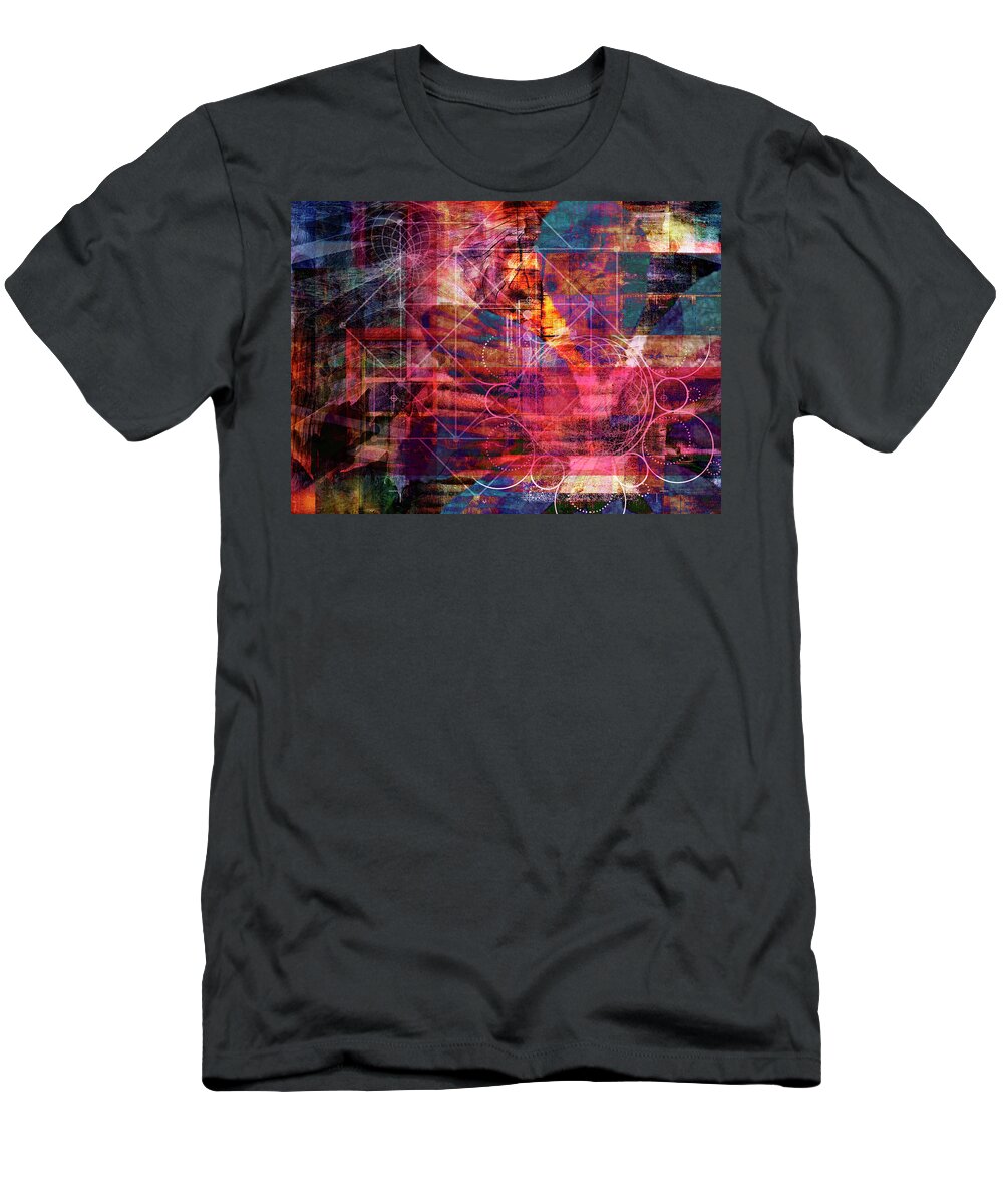 Mind T-Shirt featuring the digital art Mind Matter by Linda Carruth