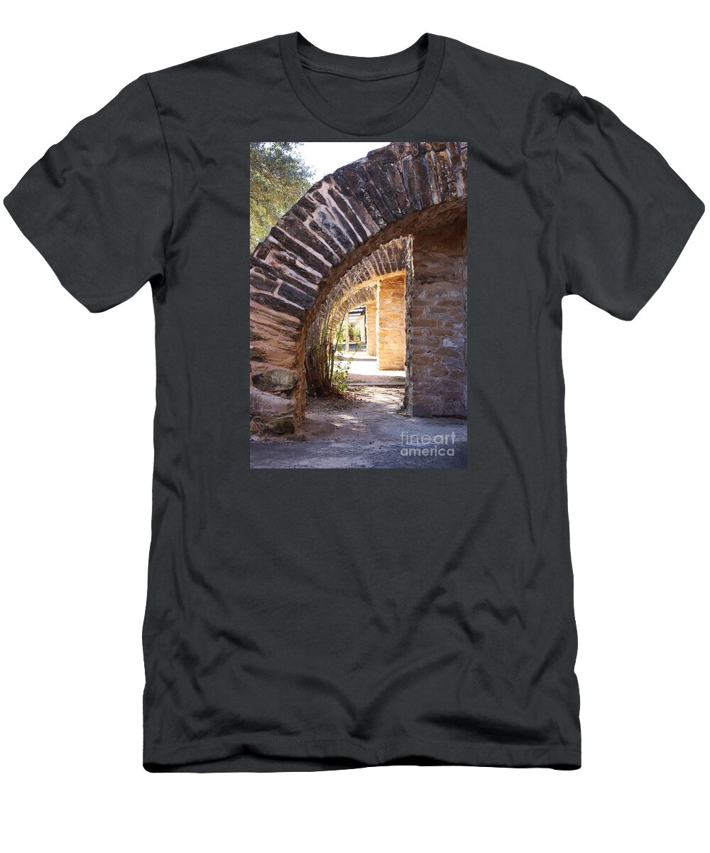 Arches T-Shirt featuring the photograph Mission San Jose by Jeanette French