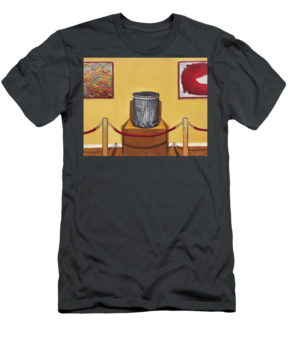 Modern Art T-Shirt featuring the painting Modern Art by Thomas Blood