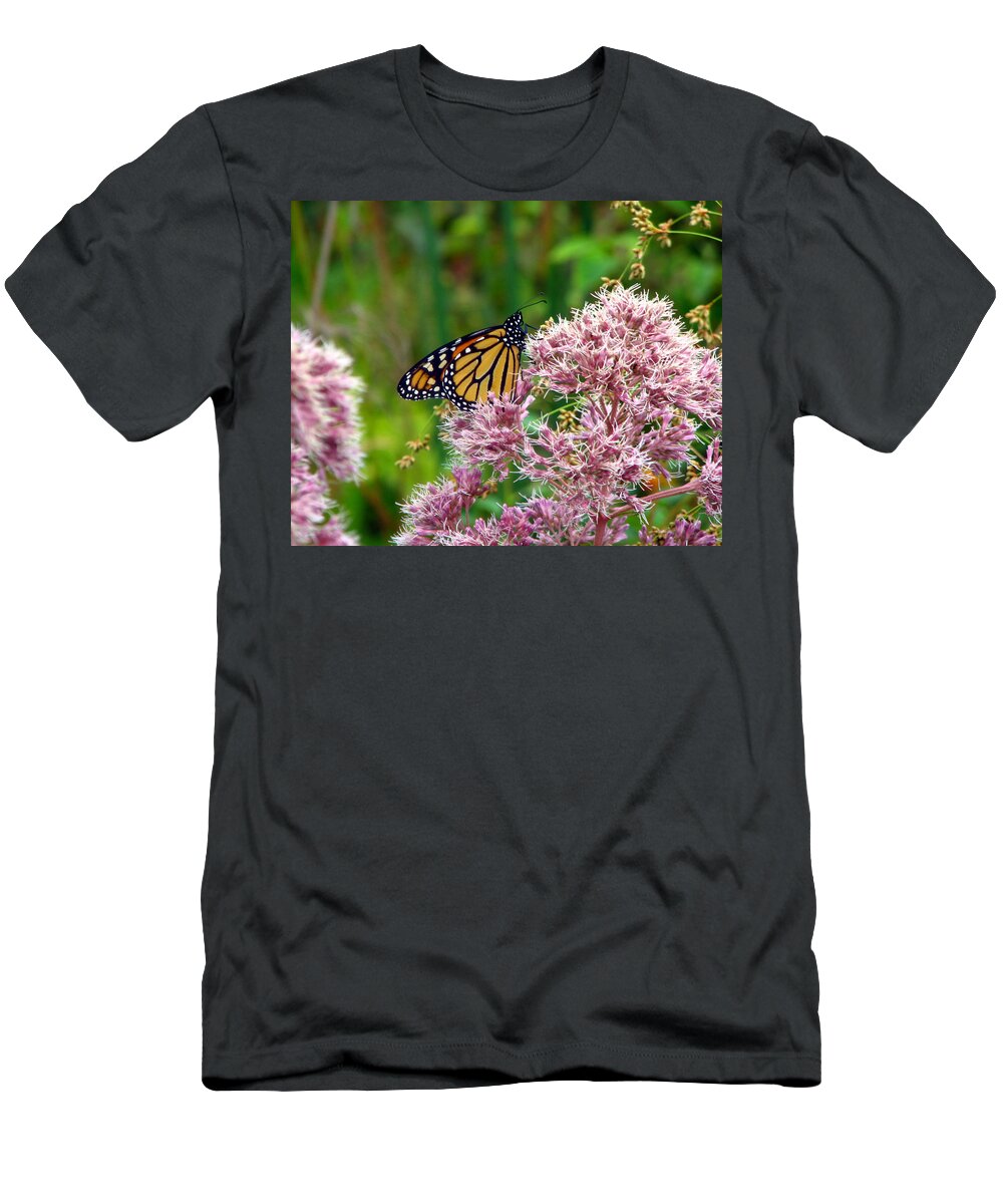 Butterfly T-Shirt featuring the photograph Monarch Butterfly 2 by George Jones