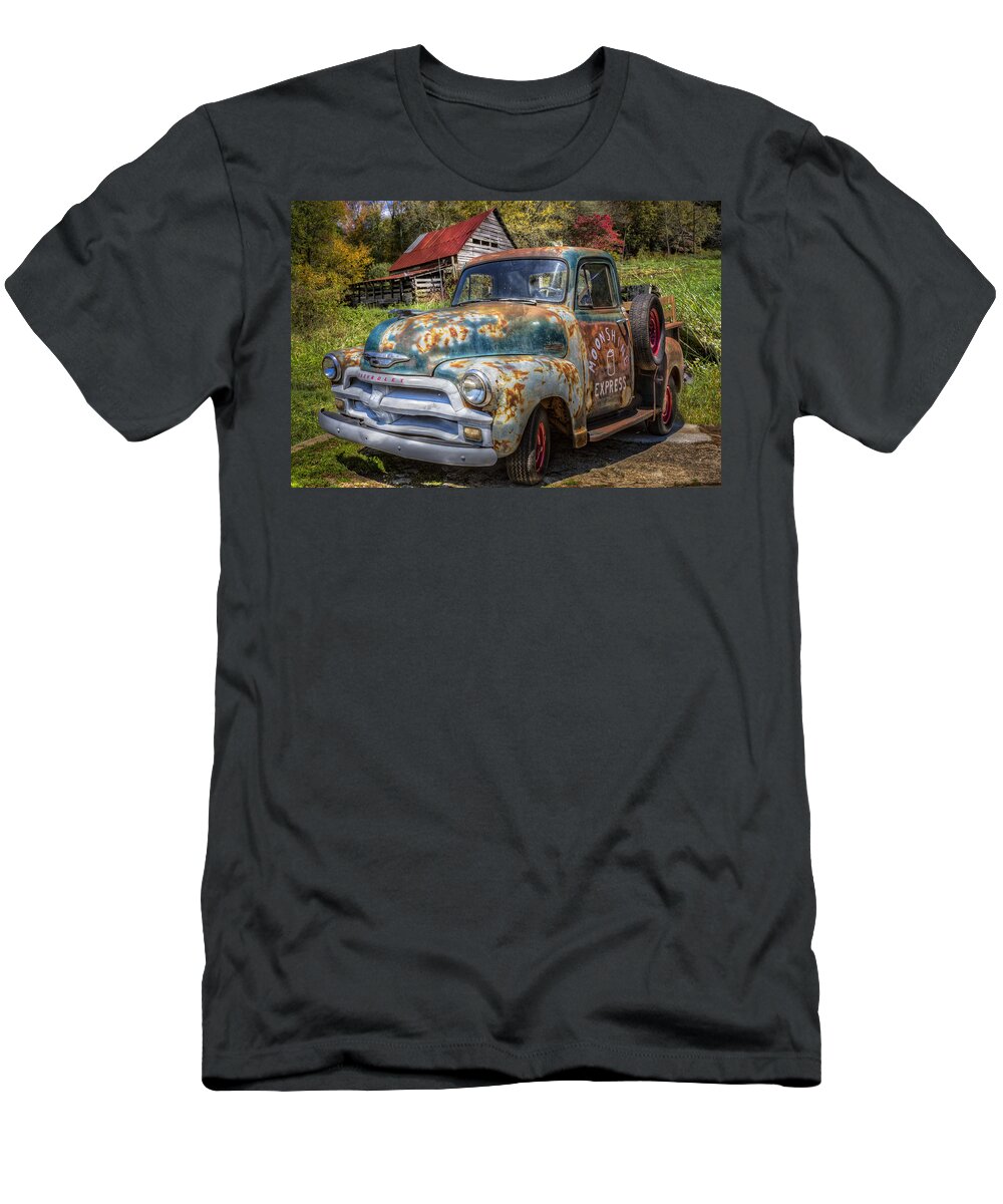 Vintage T-Shirt featuring the photograph Moonshine Truck by Debra and Dave Vanderlaan