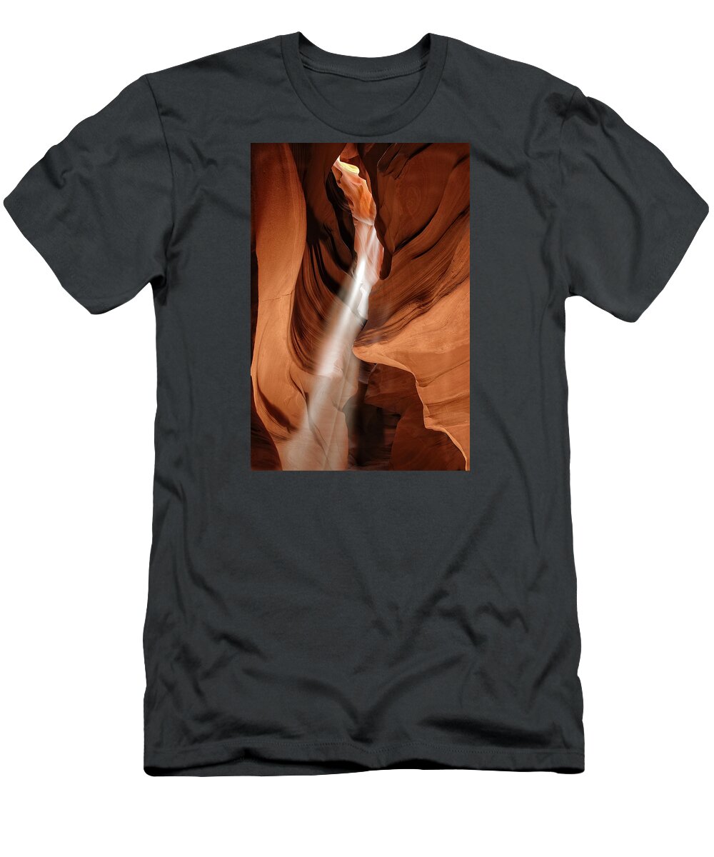 Slot Canyon T-Shirt featuring the photograph Morning Light by Scott Read