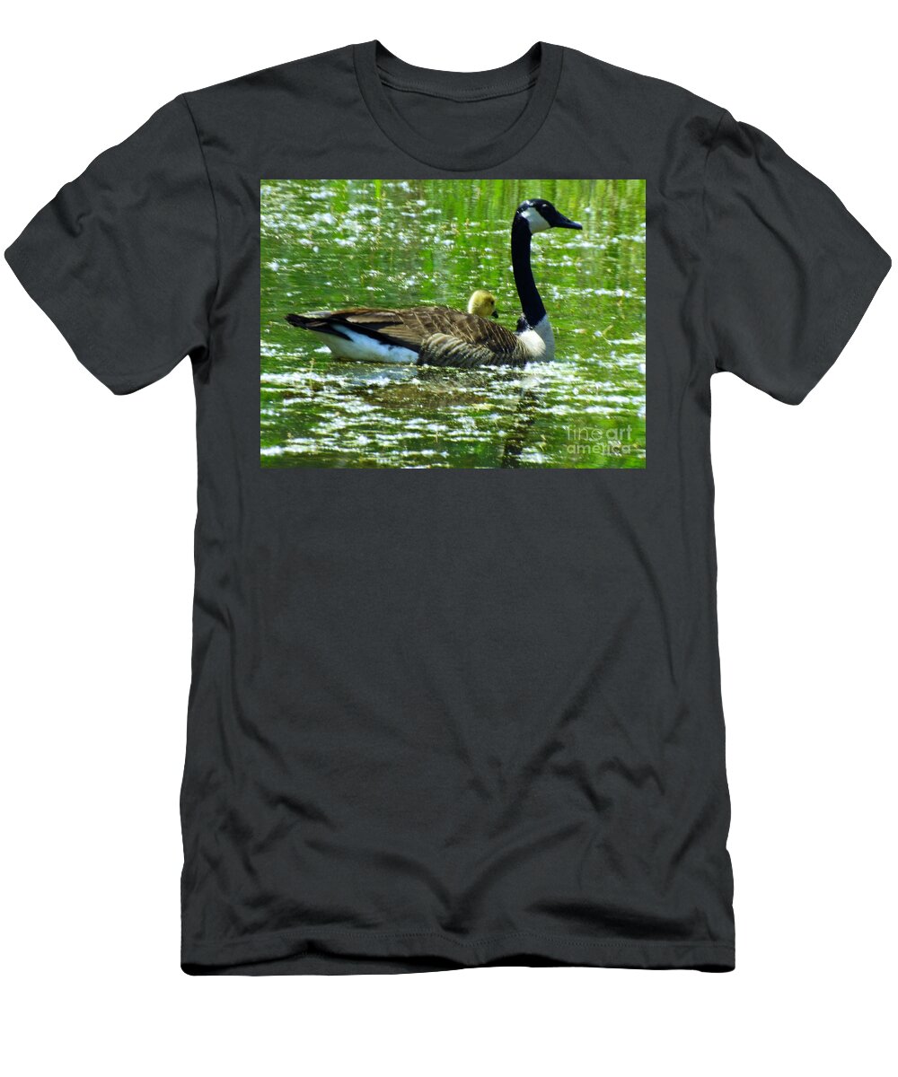 Mother T-Shirt featuring the photograph Mother Goose by Robyn King