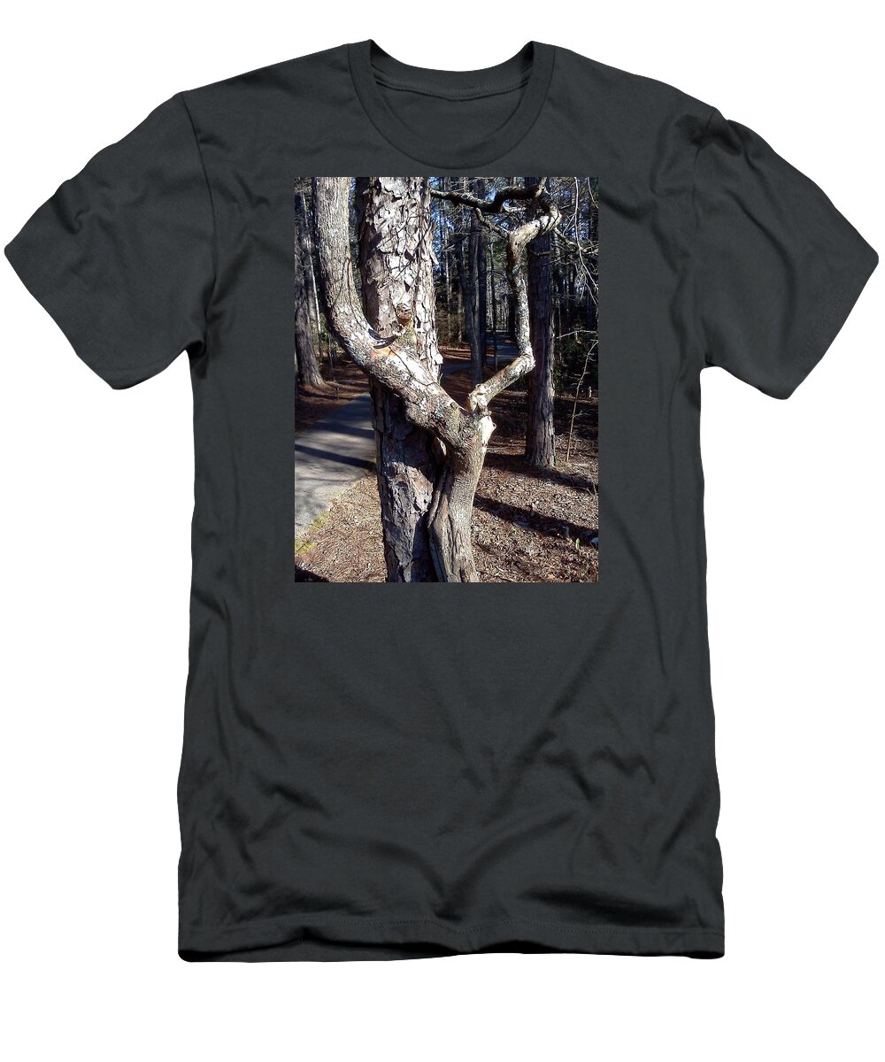 Tree T-Shirt featuring the photograph Mother Nature by Pamela Henry
