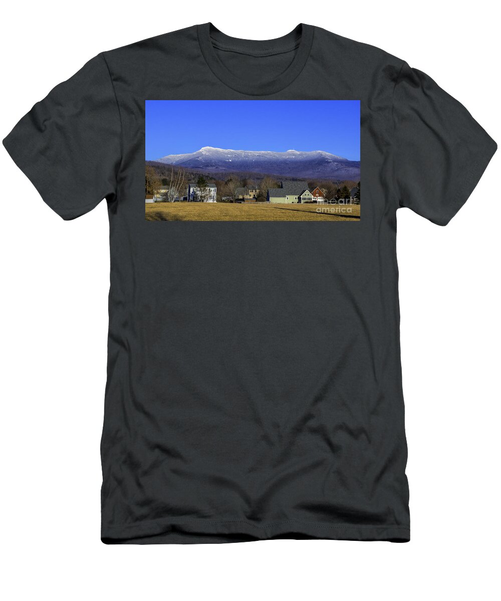 Vermont T-Shirt featuring the photograph Mount Mansfield by Scenic Vermont Photography