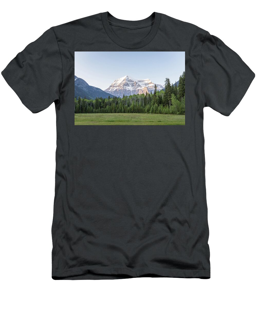 Photosbymch T-Shirt featuring the photograph Mt. Robson by M C Hood