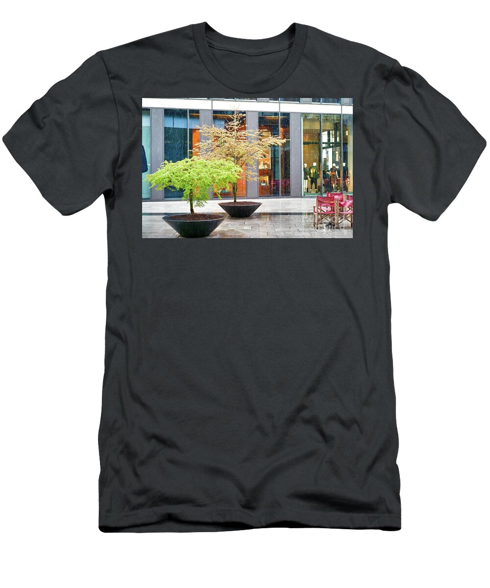 Munich T-Shirt featuring the photograph Munich. A day in April by Juergen Klust