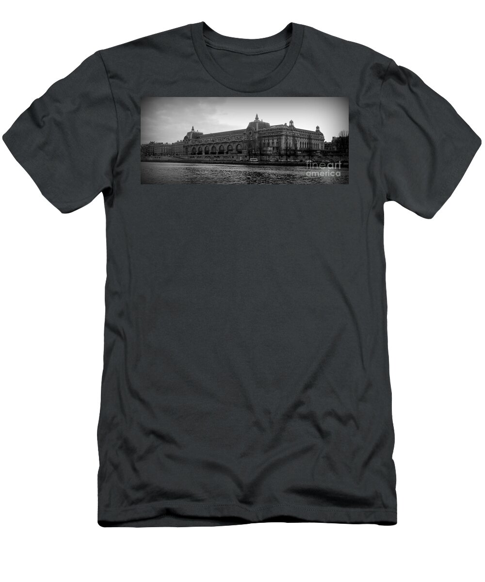 Paris T-Shirt featuring the photograph Musee D'Orsay by Carol Groenen
