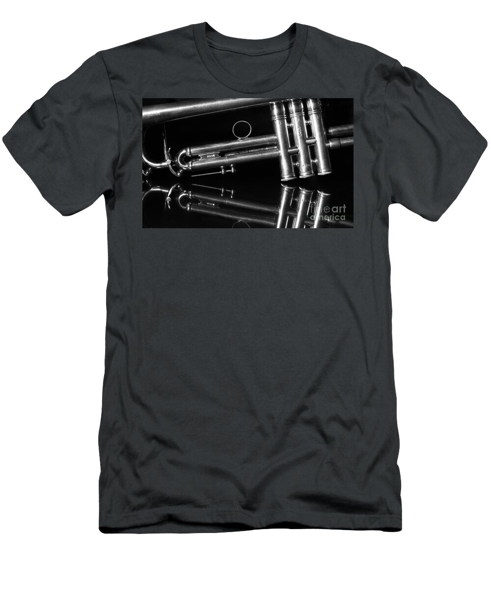 Abstract T-Shirt featuring the photograph Musically by Dan Holm