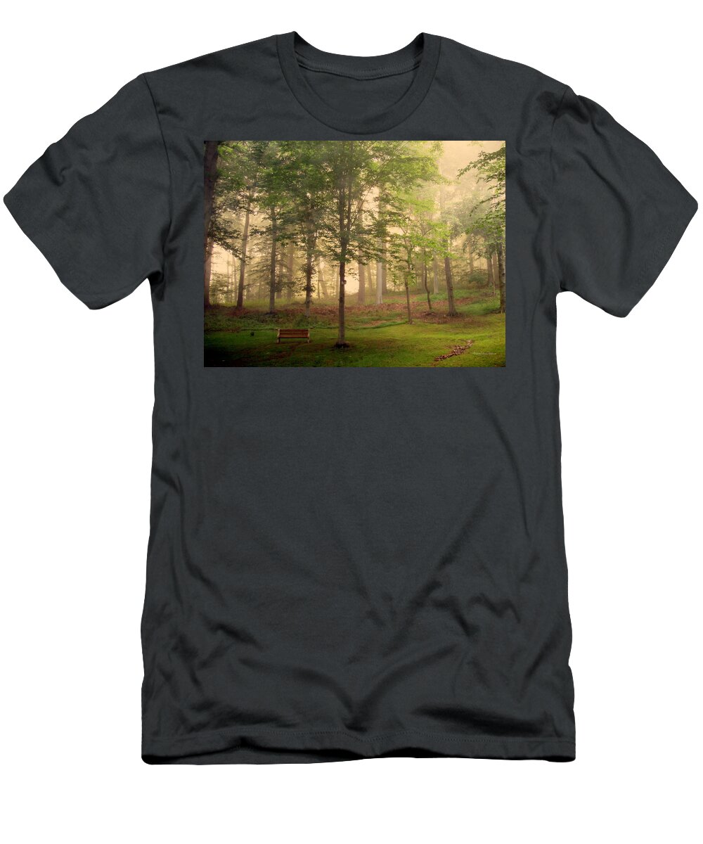 Backyard T-Shirt featuring the photograph My Backyard by Deborah Crew-Johnson