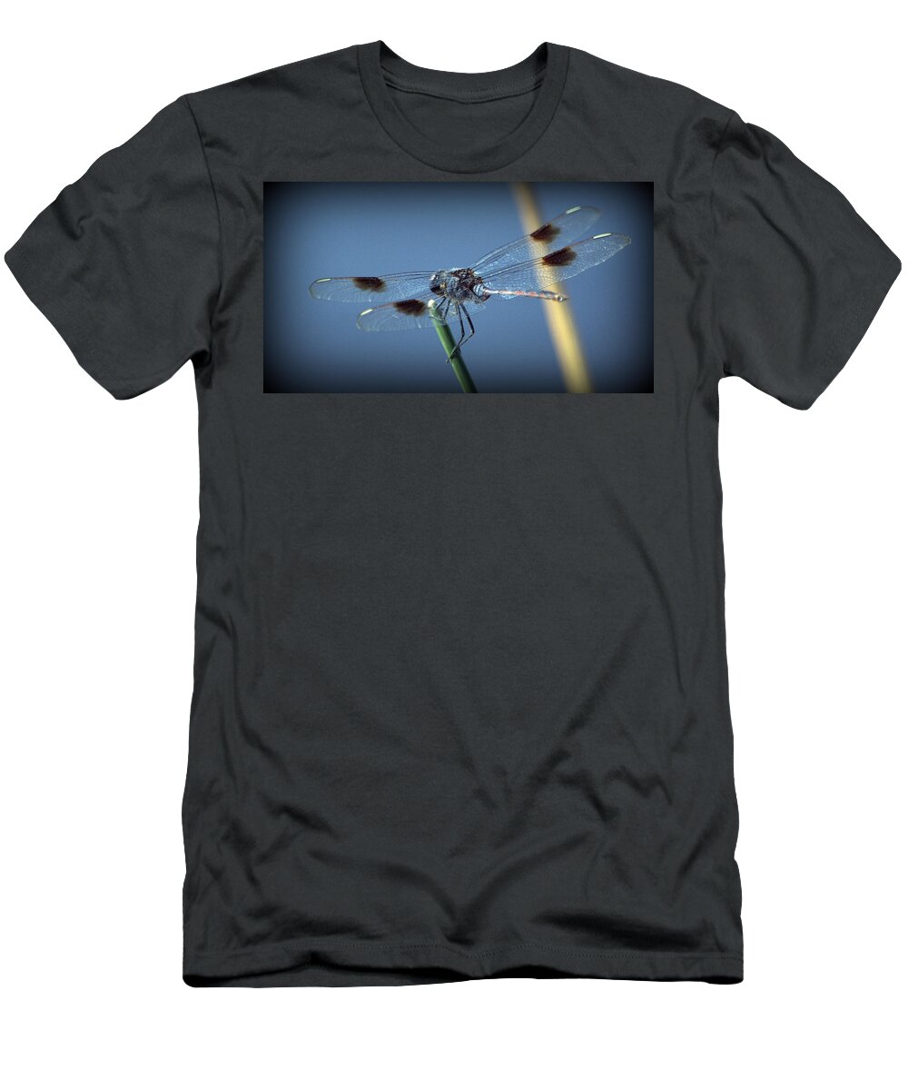  T-Shirt featuring the photograph My Favorite Dragonfly by Kimberly Woyak