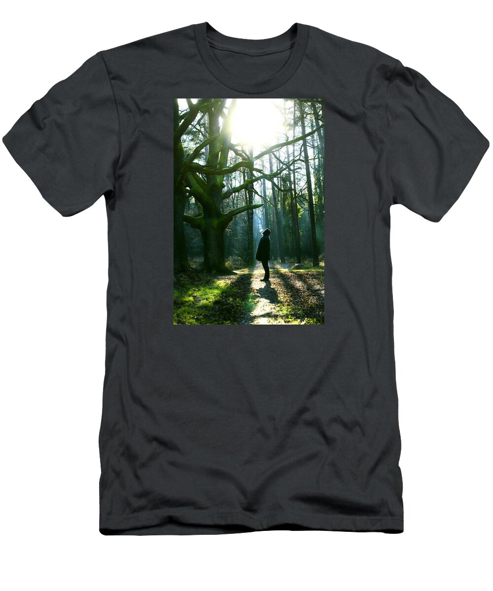 Man T-Shirt featuring the photograph Nature miracles by Art of Invi