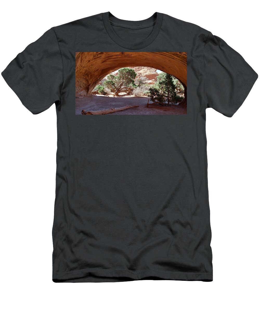 Navajo Arch T-Shirt featuring the photograph Navajo Arch by Jennifer Forsyth