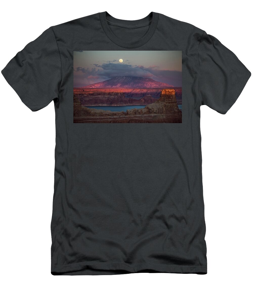 Navajo Mountain T-Shirt featuring the photograph Navajo Mountain by Wesley Aston