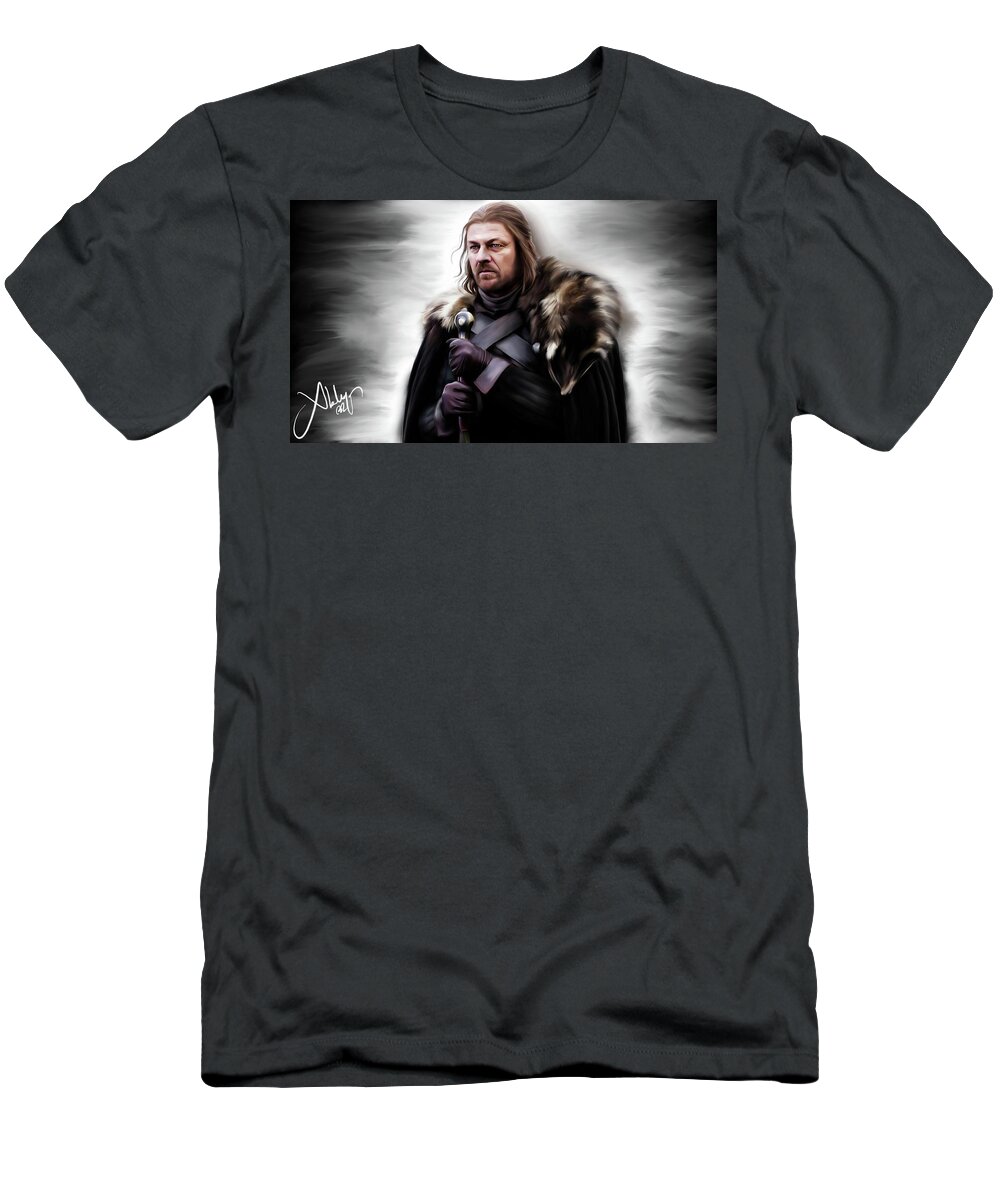 Meestal Stoffelijk overschot dichtheid Ned Stark T-Shirt by Xbalanque BR - Pixels