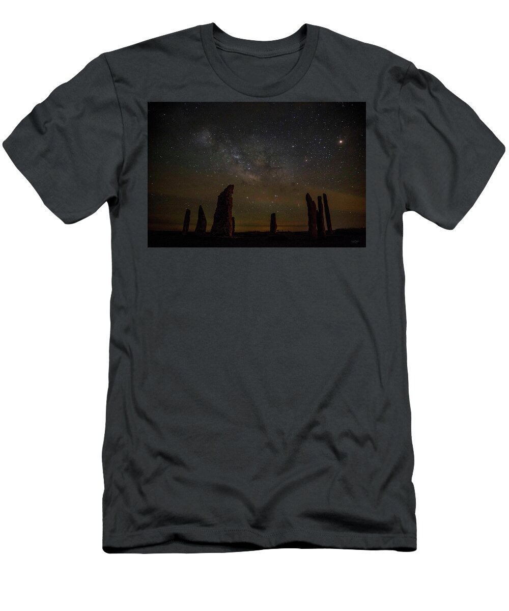 Kansas T-Shirt featuring the photograph Night in Kansas by Crystal Socha