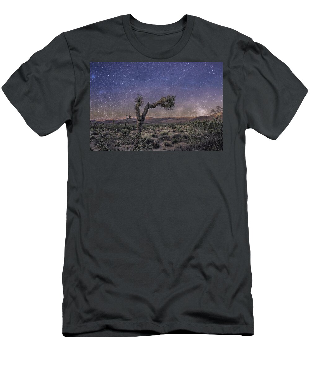 Night Sky T-Shirt featuring the photograph Night Sky by Alison Frank