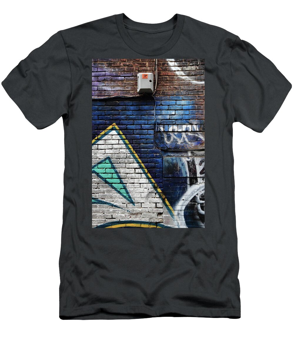 Geometry T-Shirt featuring the photograph Night Sky And Geometry by Kreddible Trout