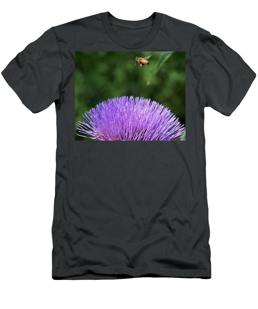 Flora T-Shirt featuring the photograph No Landing Strip Needed by Steven Huszar