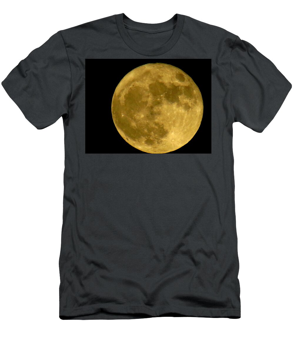 November T-Shirt featuring the photograph November Full Moon by Eric Switzer