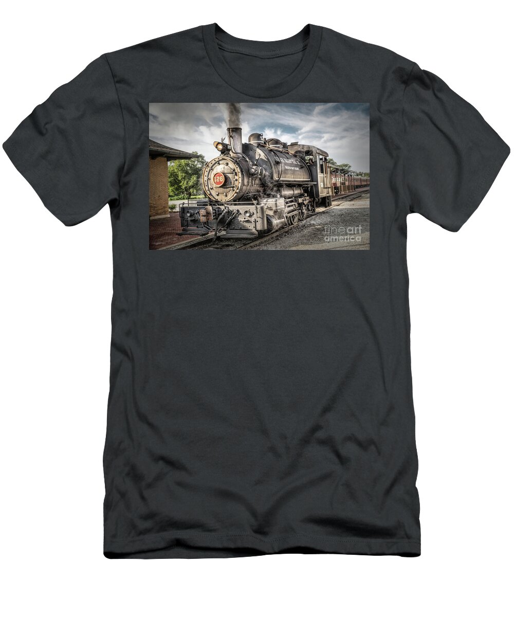 Train T-Shirt featuring the photograph Number 126 by Lynn Sprowl