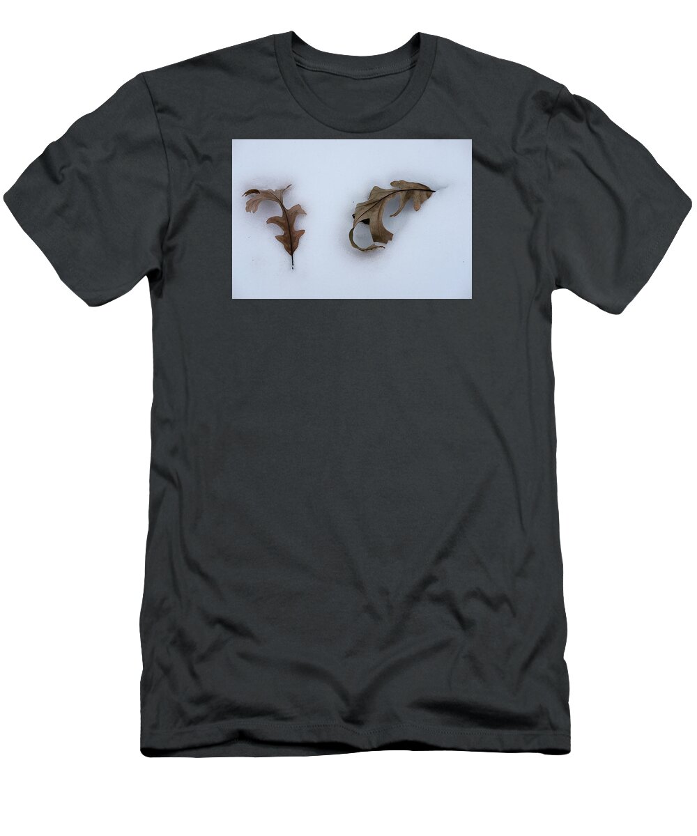 Leaves T-Shirt featuring the photograph Oak Leaves by Monte Stevens
