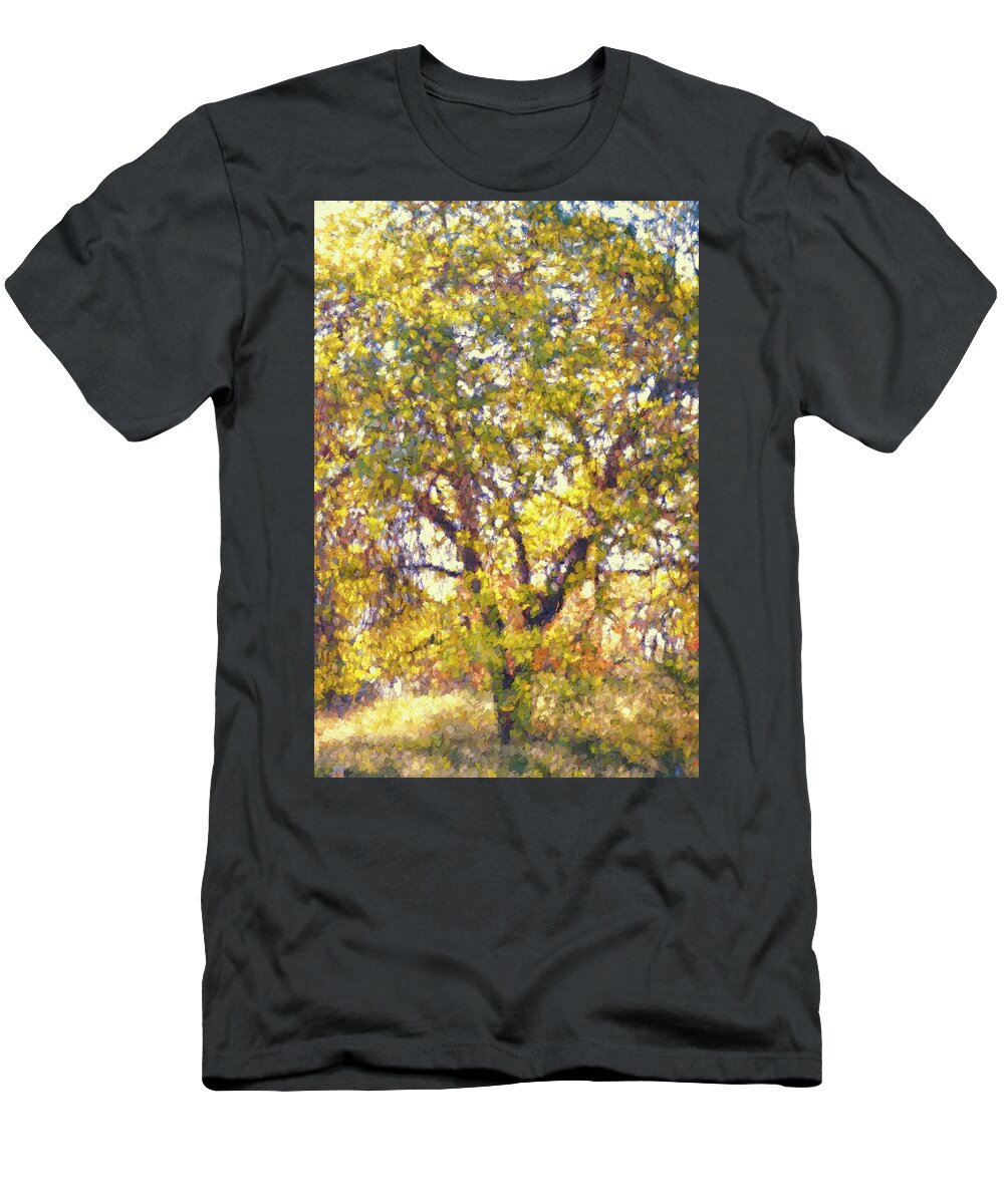 Tree T-Shirt featuring the photograph Oaks 29 by Pamela Cooper