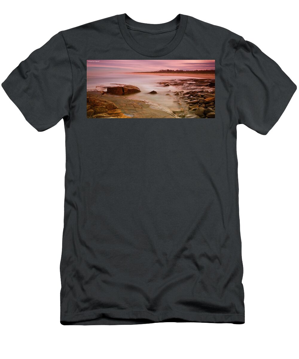 Seascape Photography T-Shirt featuring the photograph Ocean beauty 801 by Kevin Chippindall