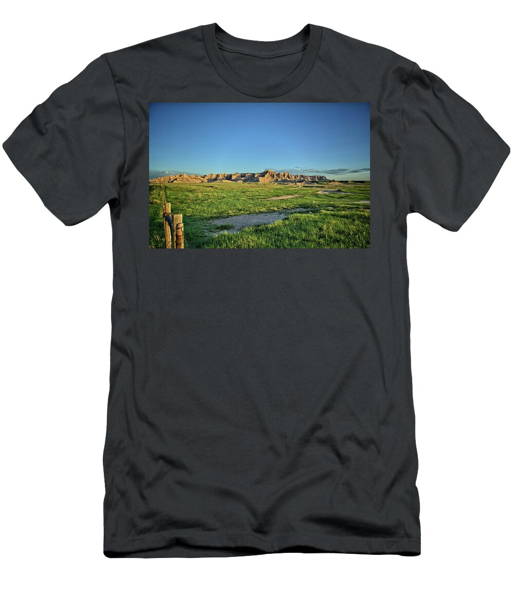 Reservation T-Shirt featuring the photograph Oglala Badlands 3 by Bonfire Photography