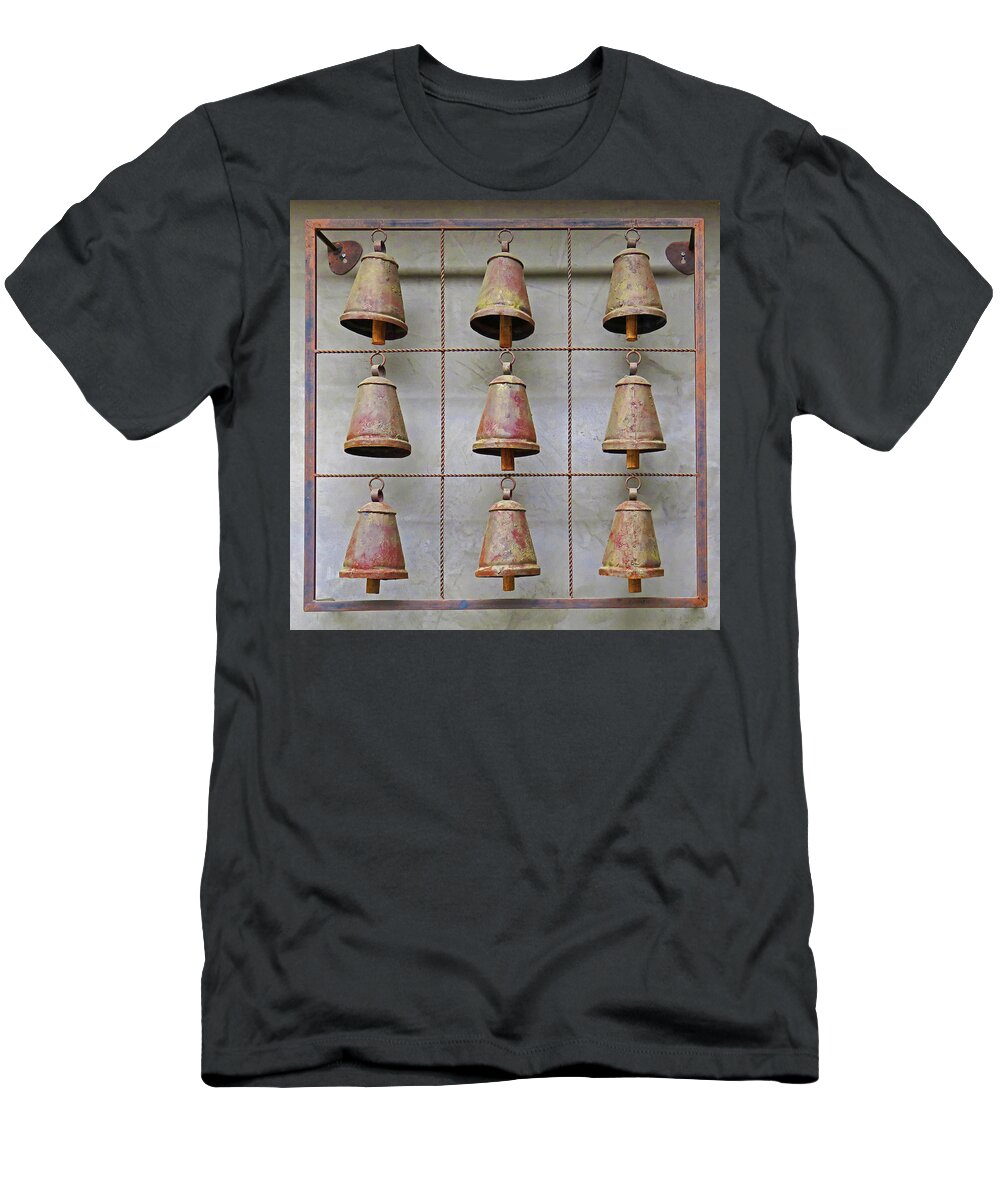 Bells T-Shirt featuring the photograph Ojai Bells by Pat Miller