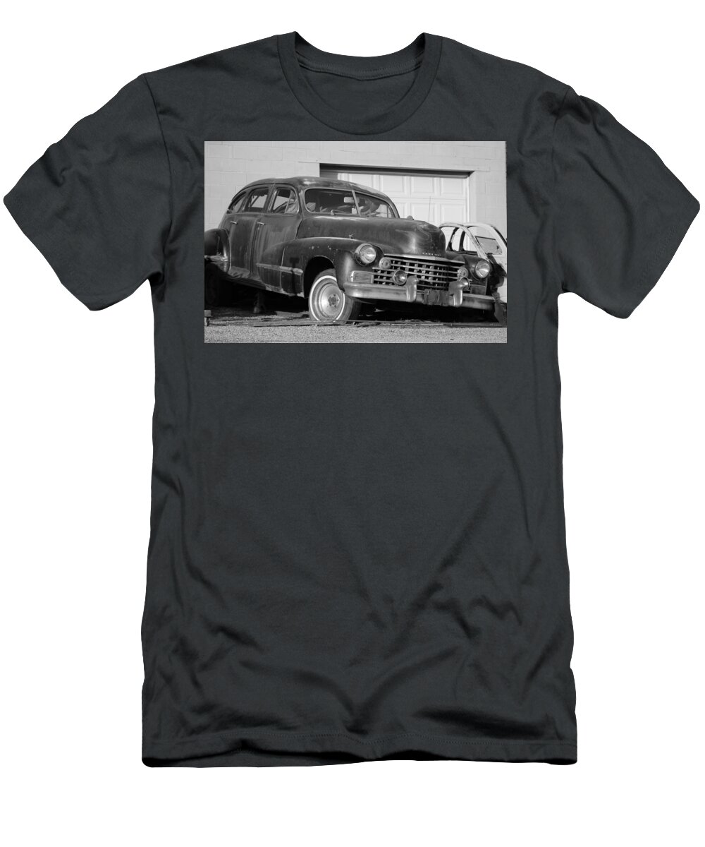 Old Cadillac T-Shirt featuring the photograph Old Cadillac by Colleen Cornelius