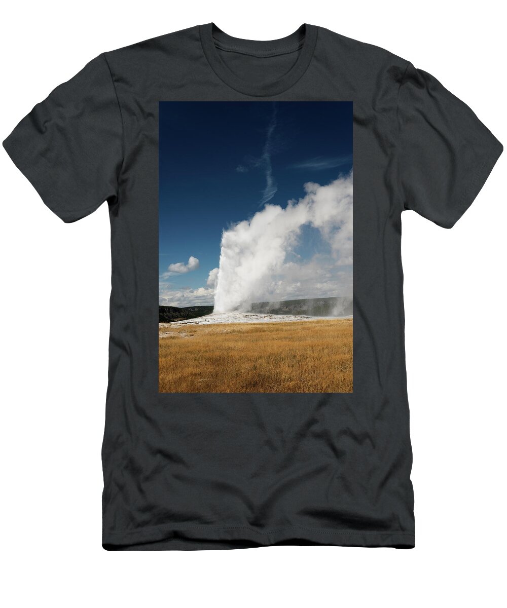 Old Faithful T-Shirt featuring the photograph Old Faithful by Norman Reid