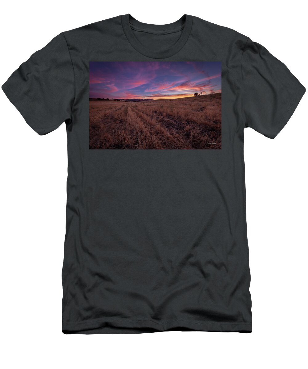 Dramatic T-Shirt featuring the photograph On an Evening in July by Tim Bryan