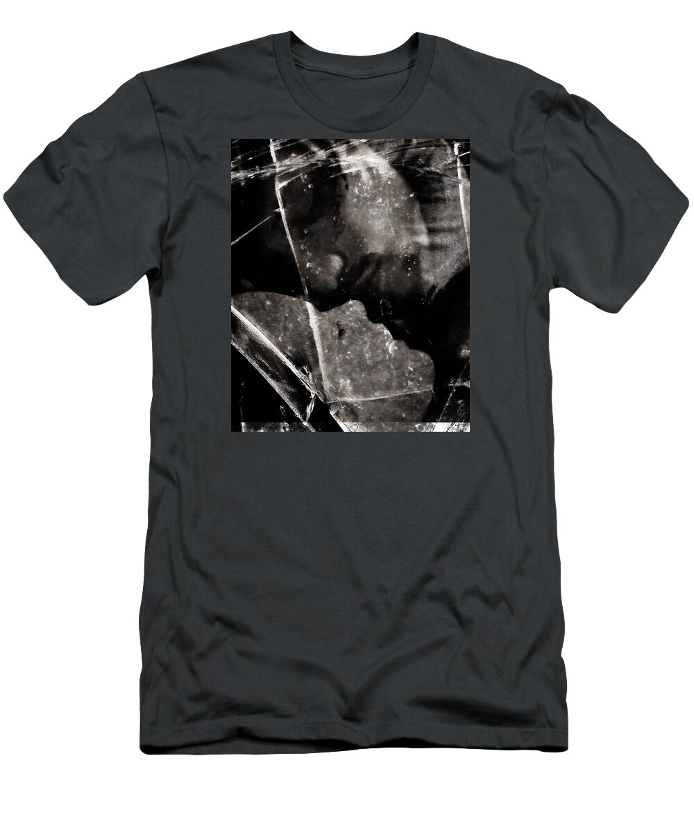 Man T-Shirt featuring the digital art Once we had a dream by Gun Legler
