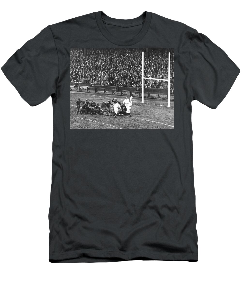 1920s T-Shirt featuring the photograph One For The Gipper by Underwood Archives