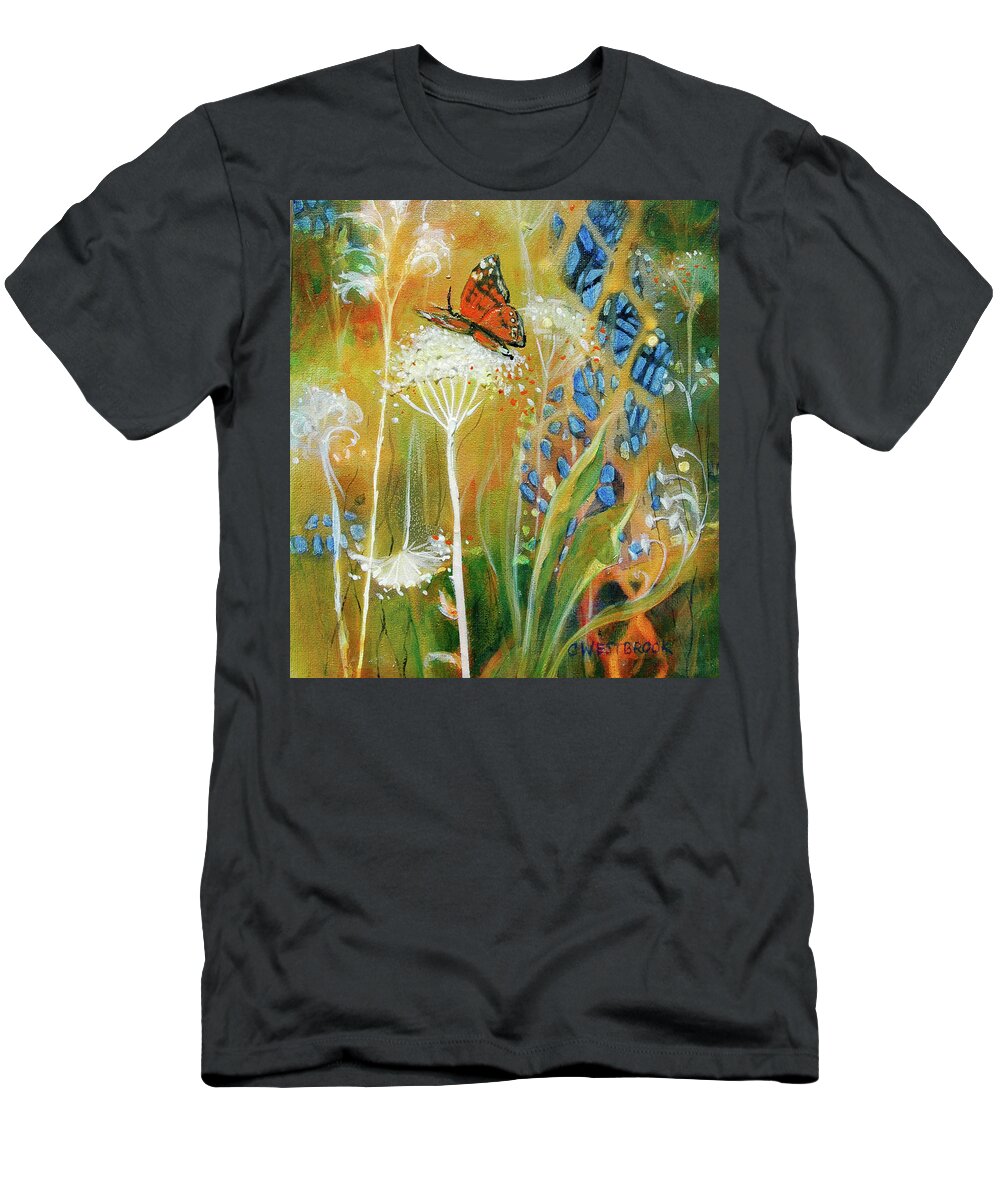  T-Shirt featuring the painting Oran by Cynthia Westbrook