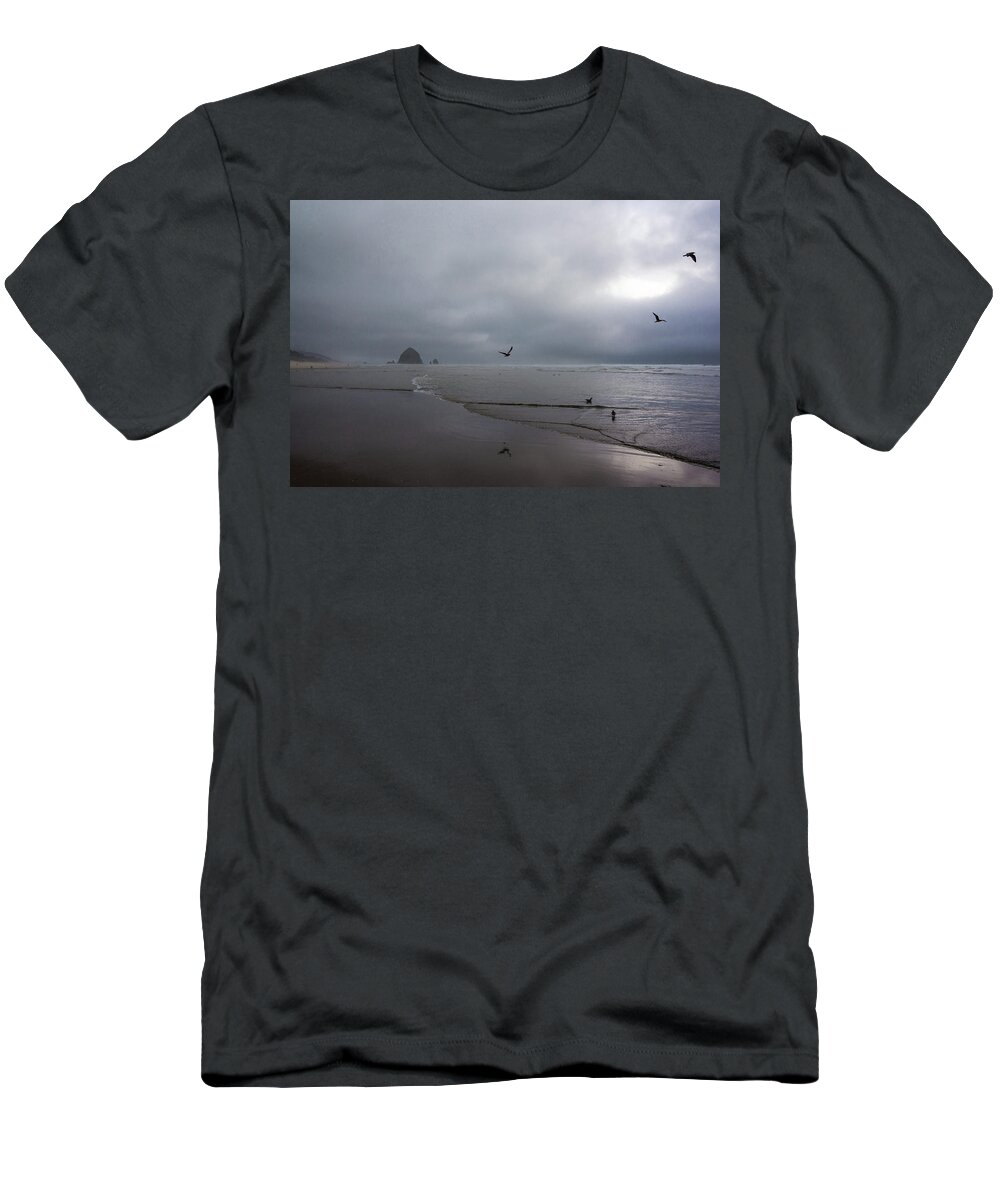 Oregon T-Shirt featuring the photograph Oregon Coast by Robert McKay Jones