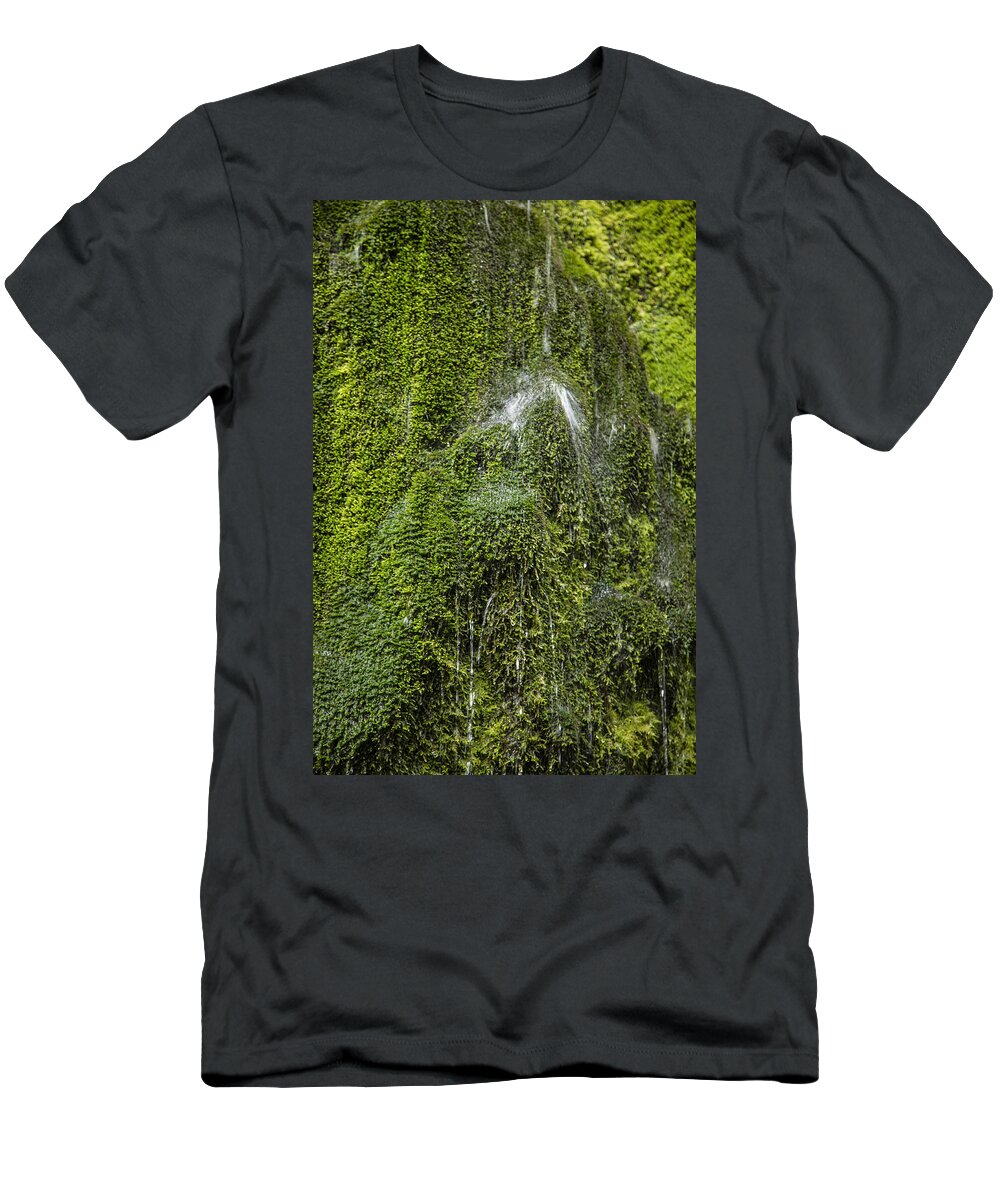 Moss T-Shirt featuring the photograph Oregon Moss by John McGraw