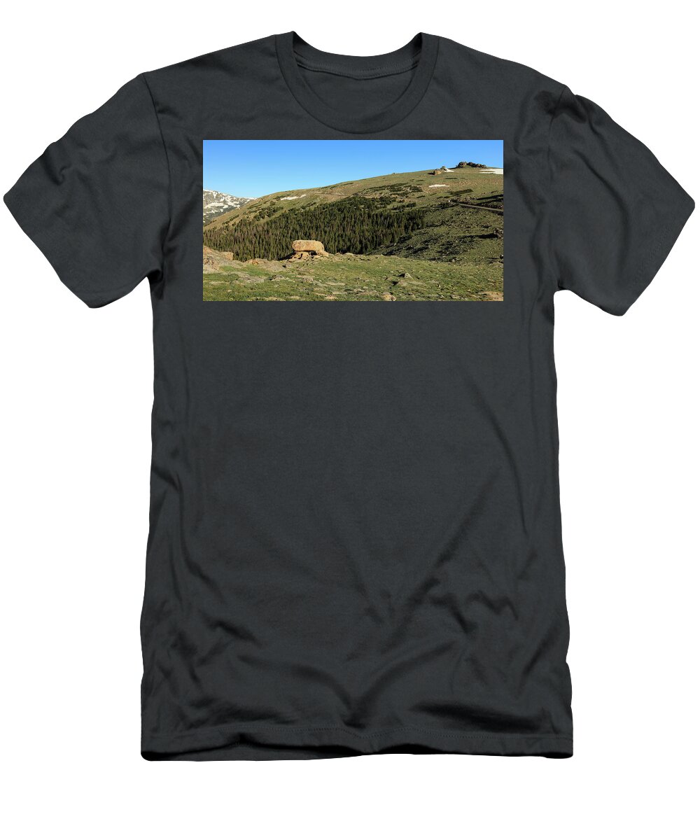 Rocky T-Shirt featuring the photograph Outcropping by Sean Allen