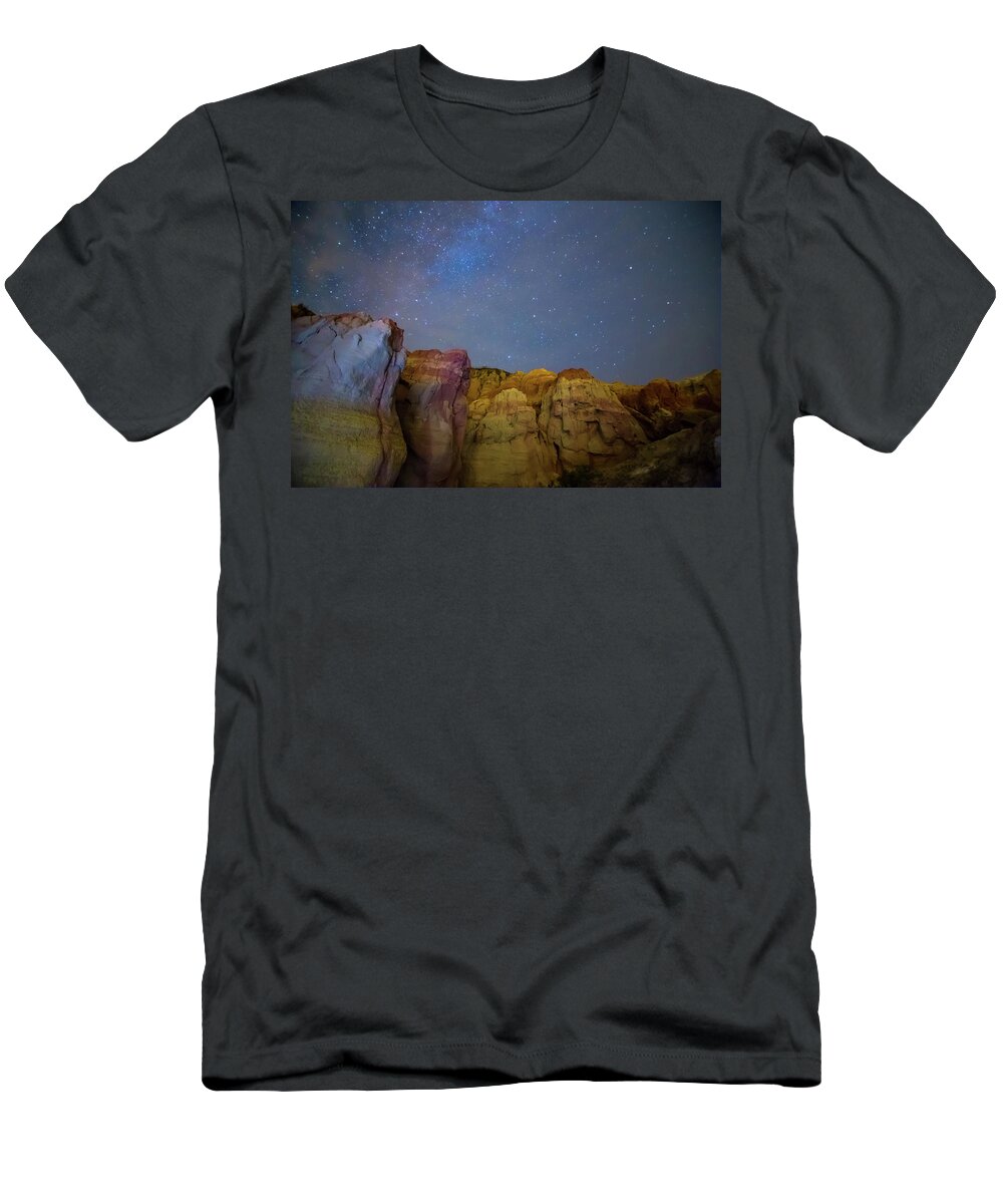 Paint T-Shirt featuring the photograph Painted Night by James BO Insogna
