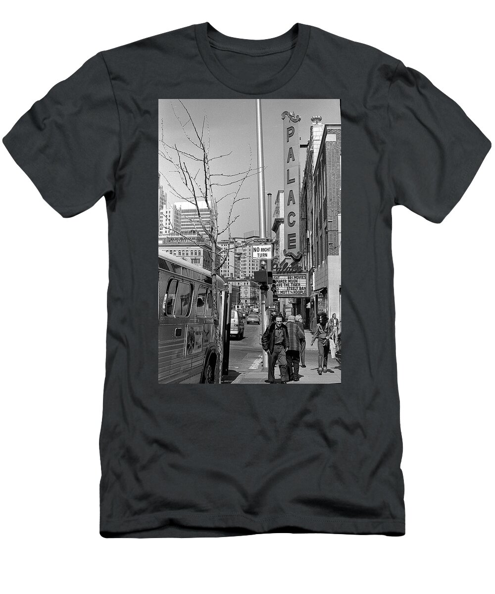Providence T-Shirt featuring the photograph Palace Theatre, 1974 by Jeremy Butler