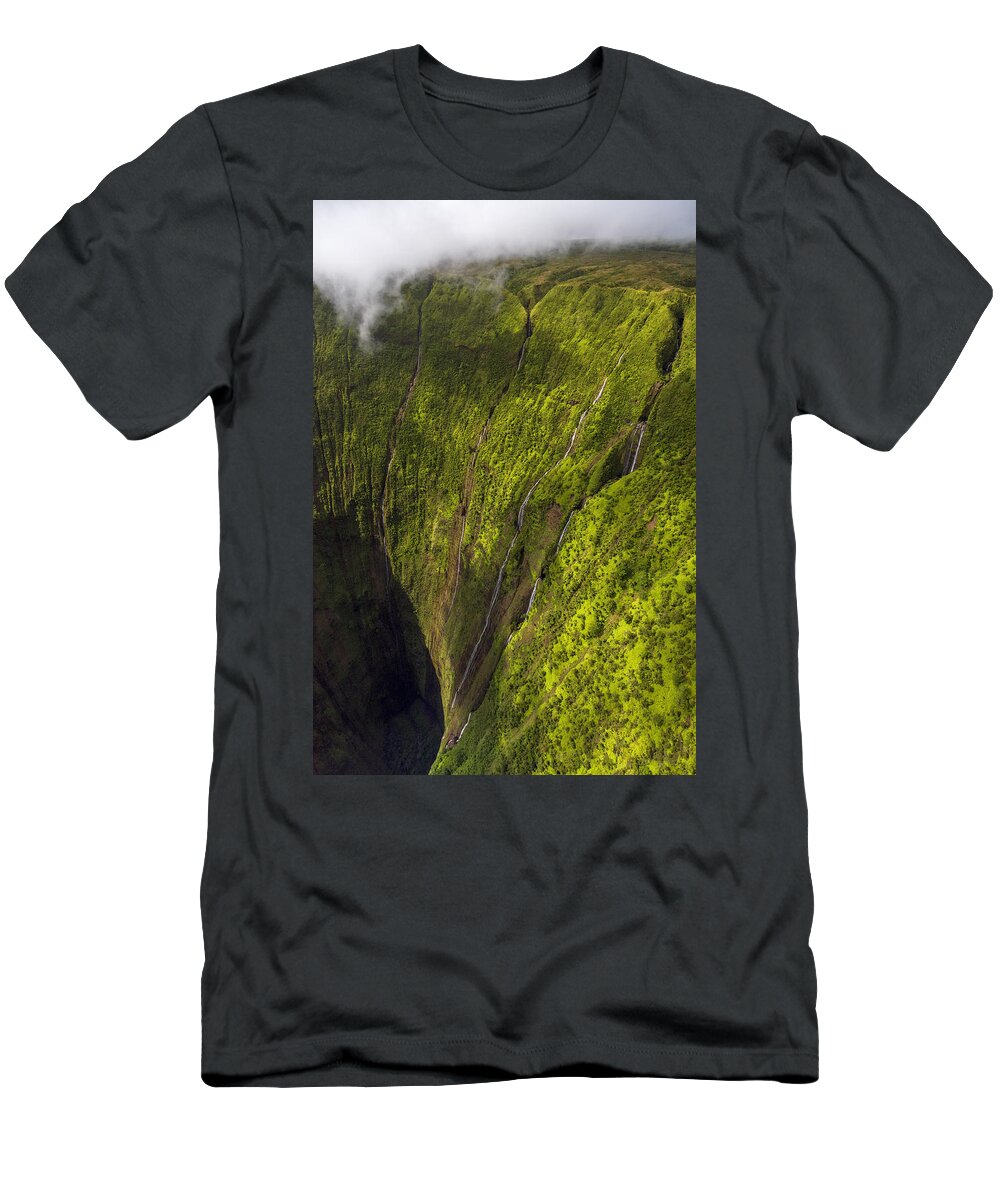 Hawaii T-Shirt featuring the photograph Paradise Falls by Dustin LeFevre