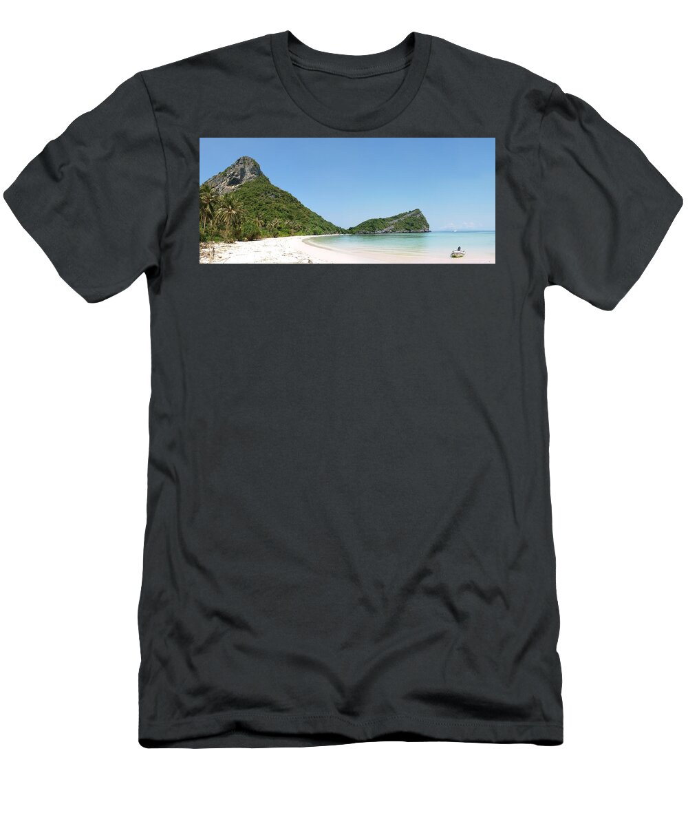 Tranquility T-Shirt featuring the photograph Paradise Island by Steven Robiner