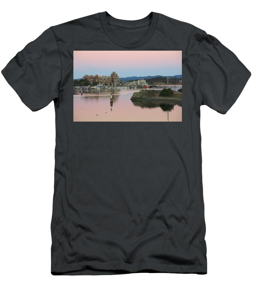 Dawn T-Shirt featuring the photograph Peaceful Morning by Betty Buller Whitehead