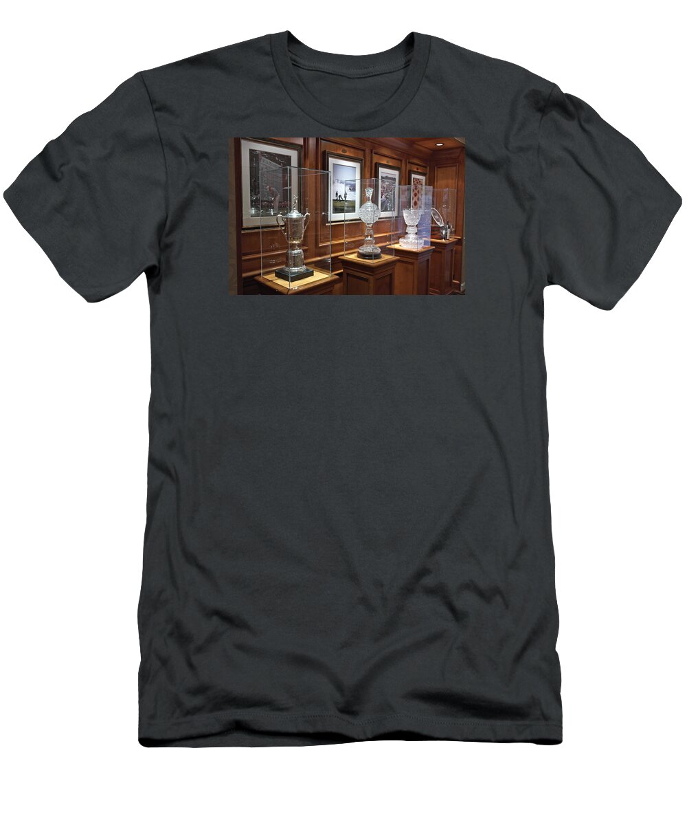 Golf T-Shirt featuring the photograph Pebble Beach Trophy Room by Michele Myers